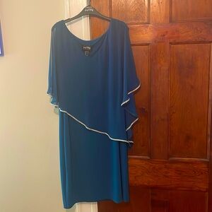 Teal green dress, kneelength NWT